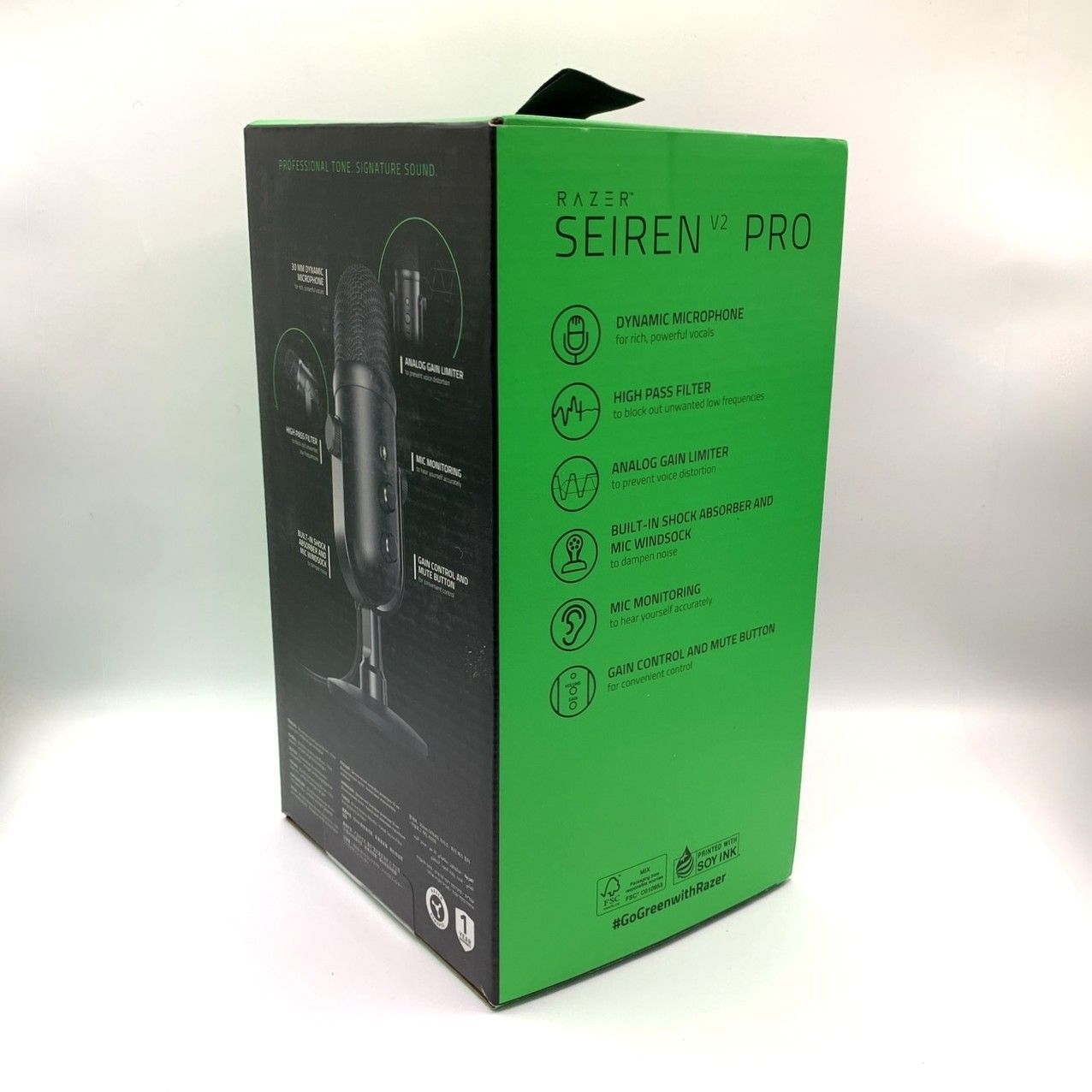 ◇882【新品】Razer Seiren V2 Pro 30mm ダイナミック USB マイク