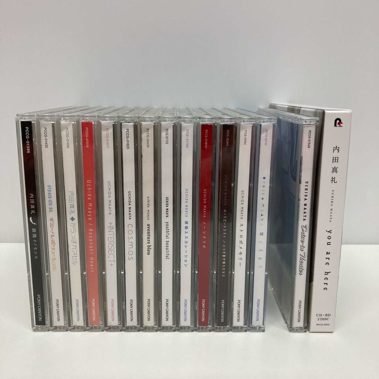 内田真礼 CD15枚セット シングル 初回限定盤 1st～13th ミニアルバム 