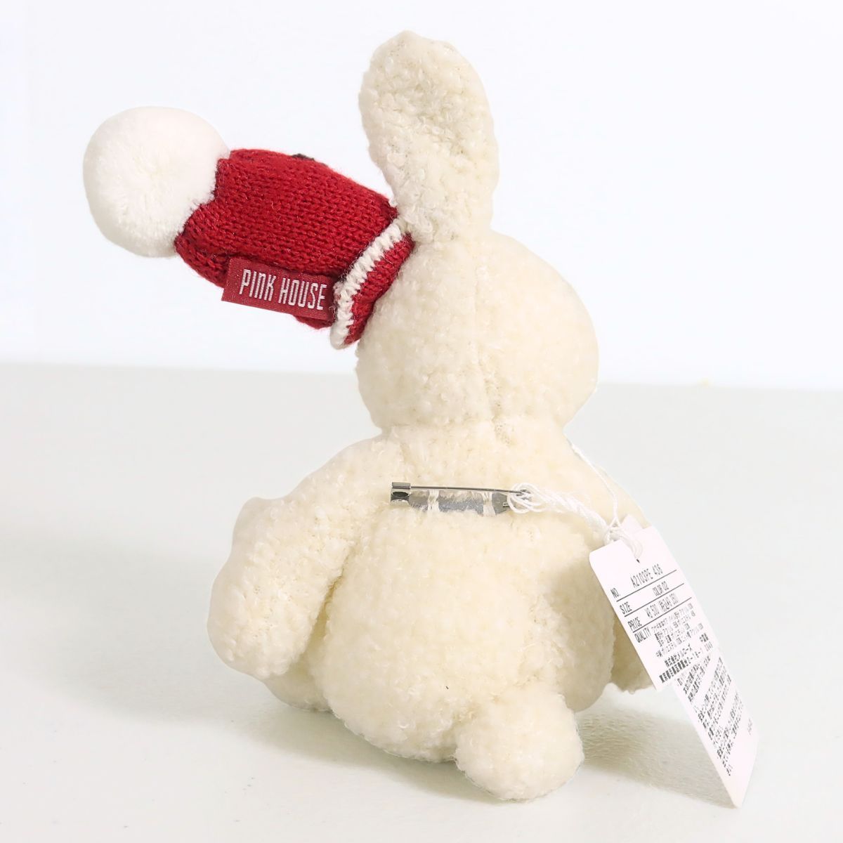 極美品：紙タグ】ピンクハウス☆可愛い！帽子をかぶったうさぎの
