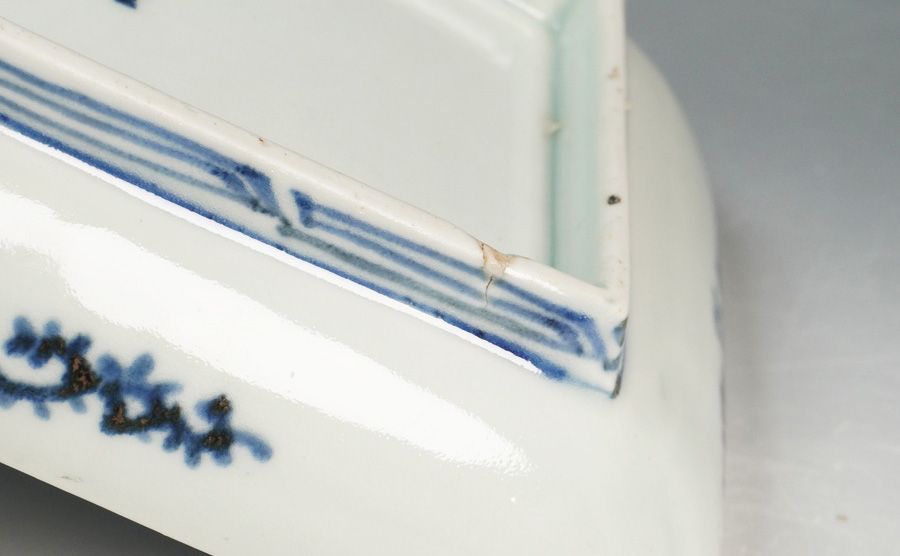 伊万里焼 富貴長春 蛸唐草 四方皿 長皿 6客 懐石道具 - メルカリ