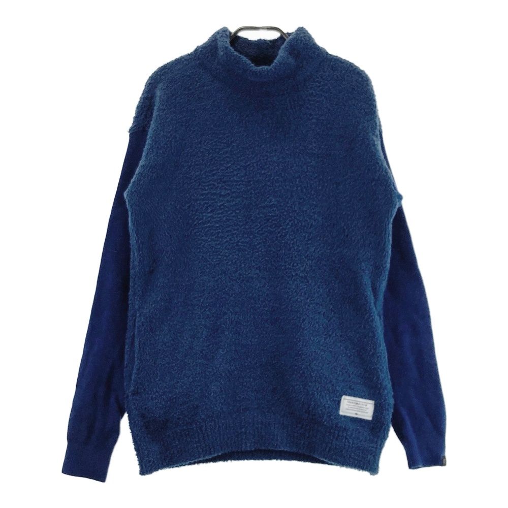 サイズ：L TRAVIS MATHEW トラビスマシュー  ハイネック切替ニットセーター  ネイビー系 [240101624415] ゴルフウェア メンズ ストスト