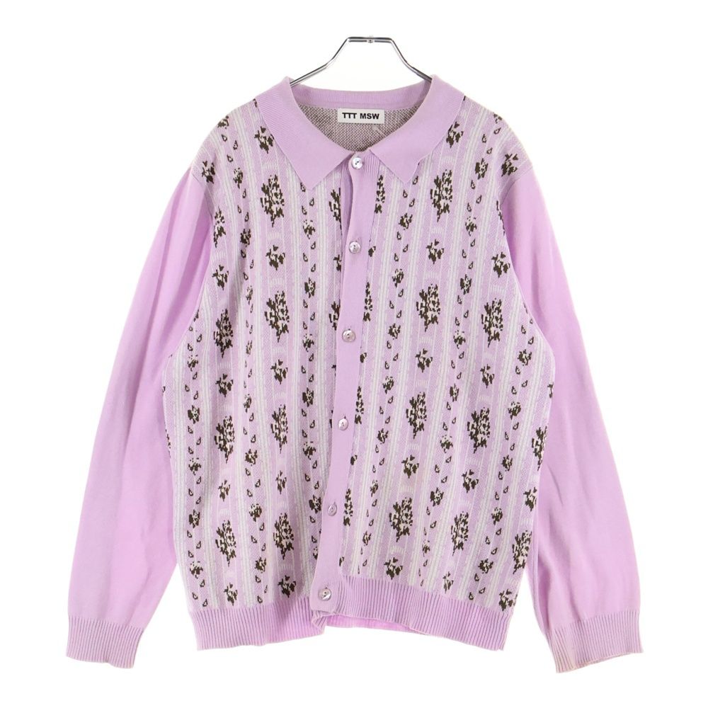 TTT_MSW (ティーモダンストリートウェア) Flower Jacquard Knit 