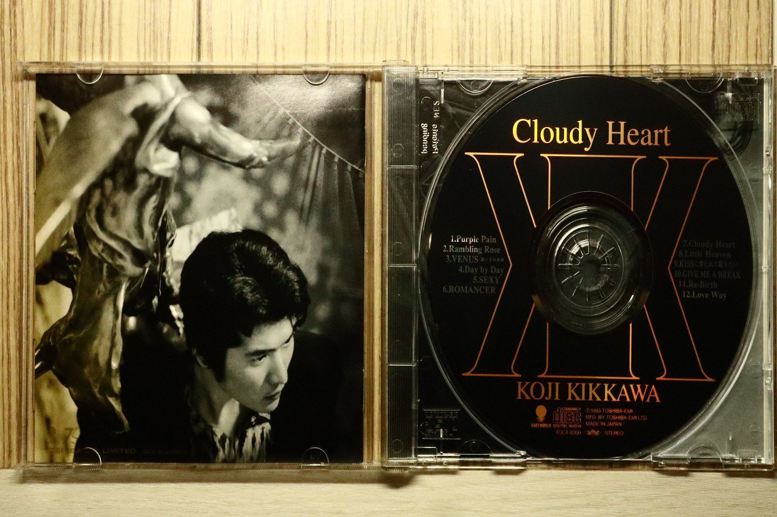 国内盤CD☆吉川晃司/K ji Kikkawa□ Cloudy Heart 【TOCP8300