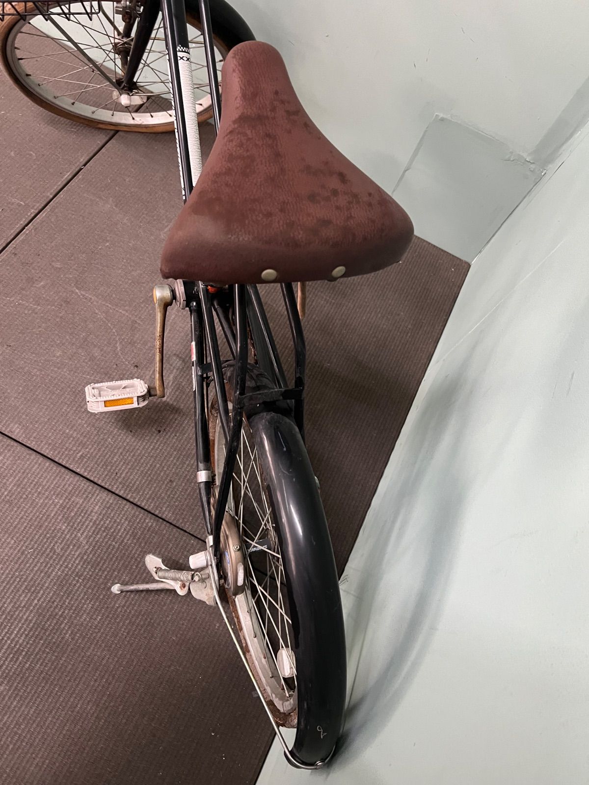 ミニベロ　レトロ　稀少　レア　自転車　アンティーク　ヴィンテージ ⭐︎ レトロ 自転車 ミニベロ Asahi 20インチ 中古 - メルカリ