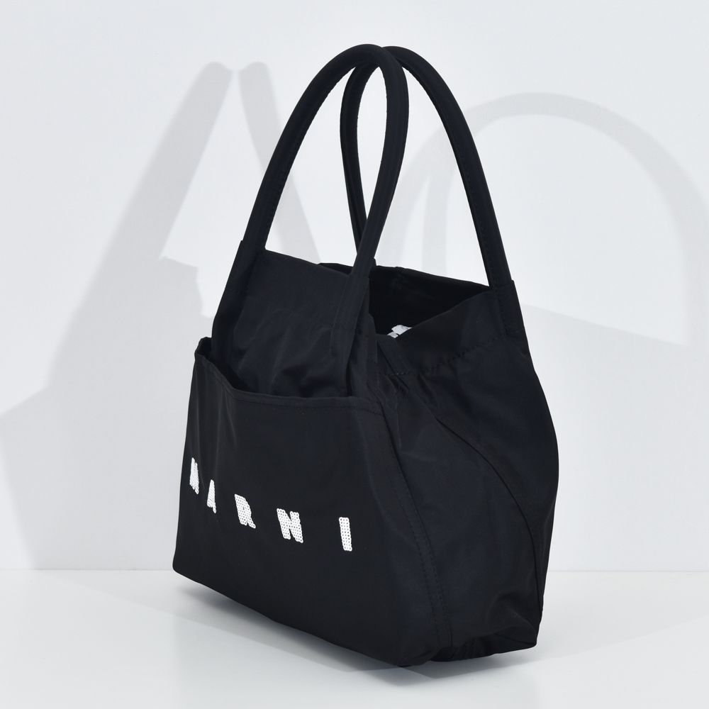 マルニ キッズ MARNI KIDS トートバッグ ロゴ ナイロン M01829 M00WS