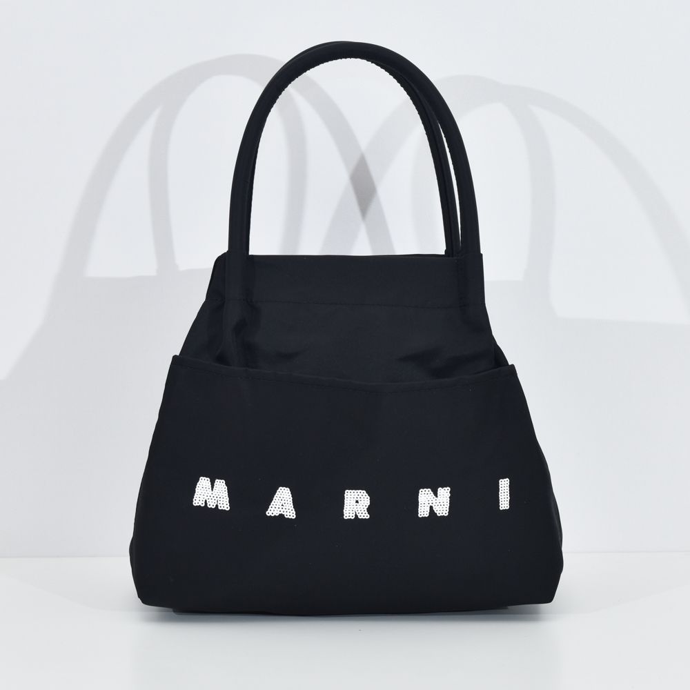 マルニ キッズ MARNI KIDS トートバッグ ロゴ ナイロン M01829 M00WS
