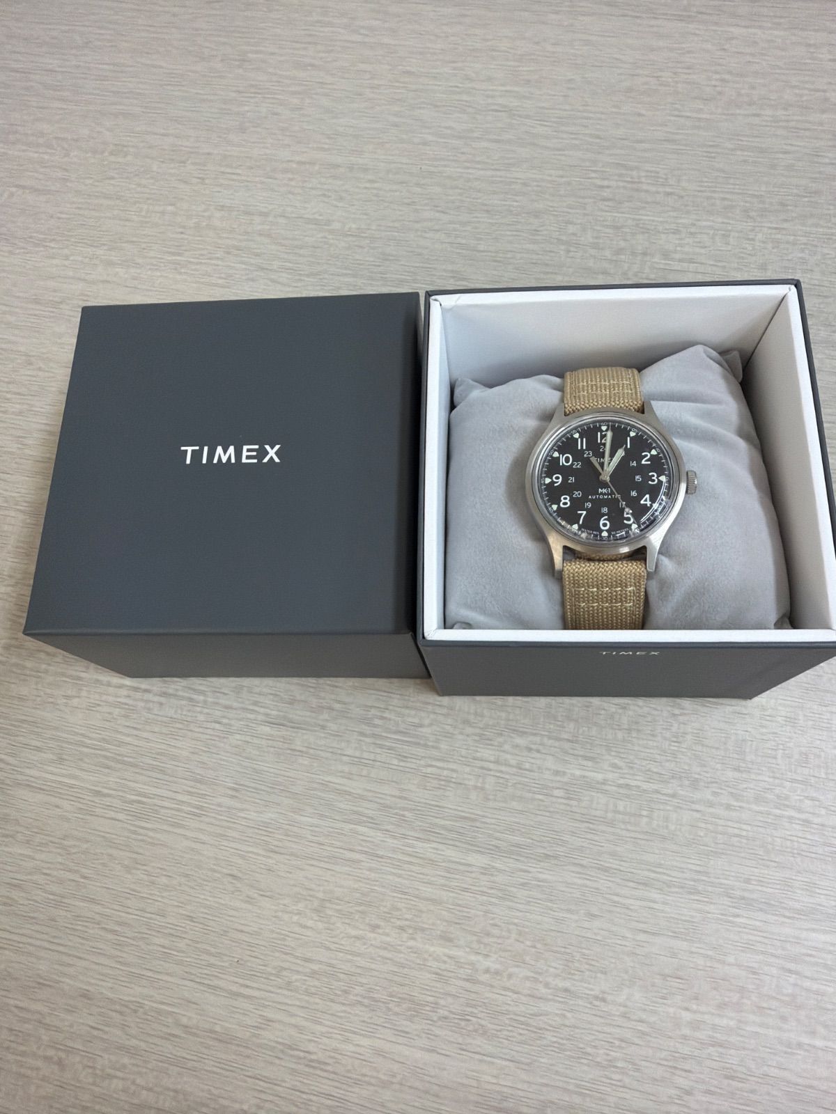 TIMEX MK-1 AUTOMATIC ベージュ 自動巻き腕時計