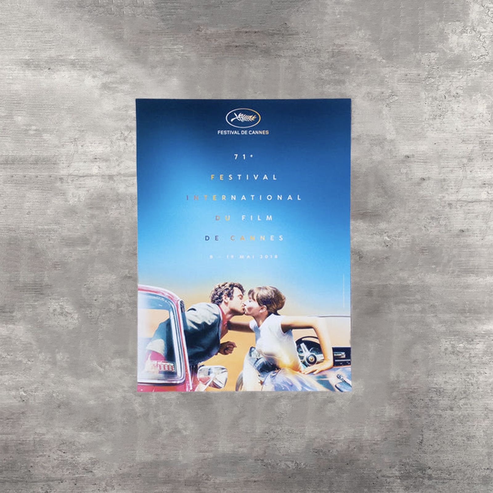 第71回｜カンヌ国際映画祭｜公式ポスター｜2018｜ゴダール｜『気狂い