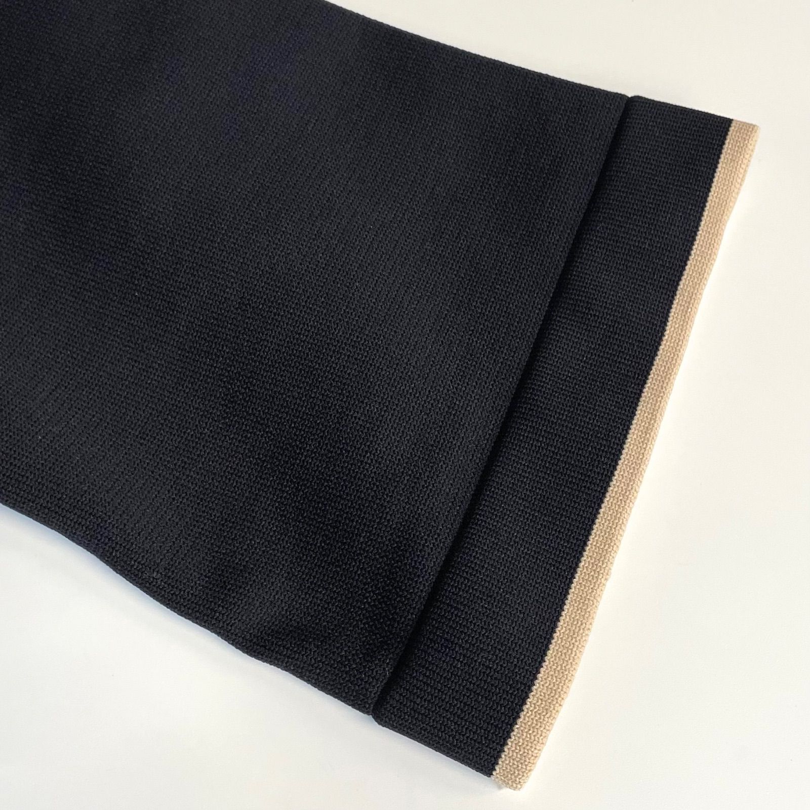 UNITED ARROWS ユナイテッドアローズ ミニマルフリルポロニット