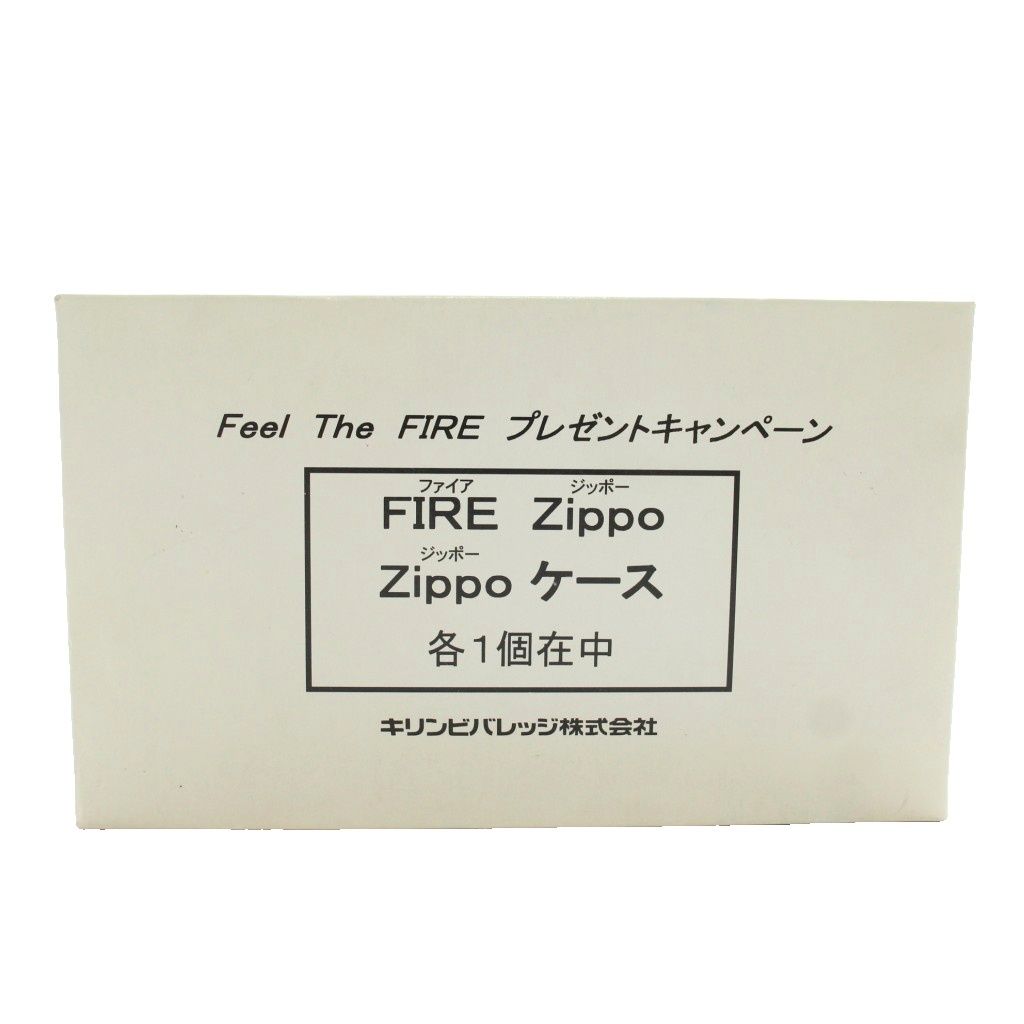 ジッポー ZIPPO KIRIN Feel The FIRE Zippo 0446/5000 1999年製 ジッポー ZIPPO KIRIN Feel The FIRE Zippo 0446/5000 1999年製