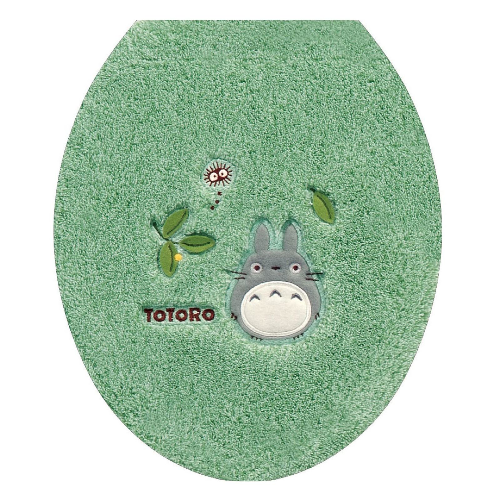 センコー トトロ もりのかぜ 普通便座用ふたカバー グリーン 11830 [グリーン] [普通用ふたカバー]