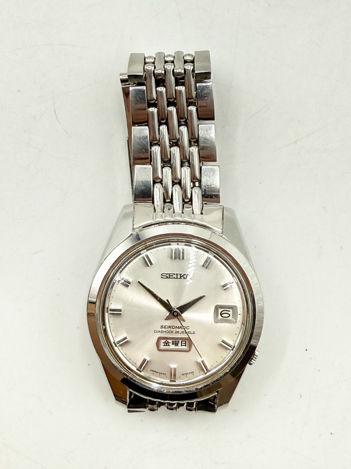  SEIKO Seikomatic 6206-8130 1960年代 ヴィンテージ腕時計 耐久性 自動巻き時計 腕時計(アナログ)