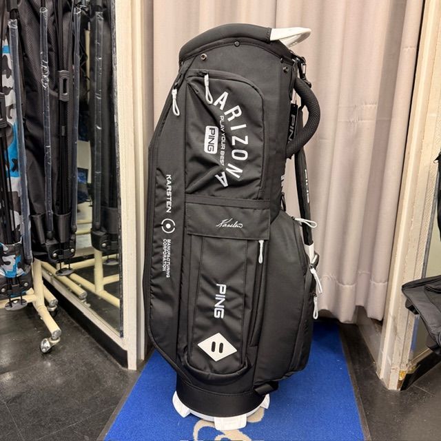 Cb 未使用品 PING ピン CB-U2503 アリゾナカジュアル 9型 メンズ キャディバッグ ブラック ゴルフ 葛西店