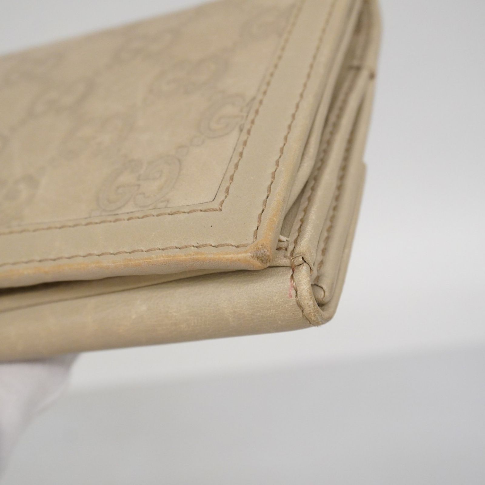 専用ページ グッチ(Gucci) グッチ 長財布 グッチシマ 159641 レザー ベージュ