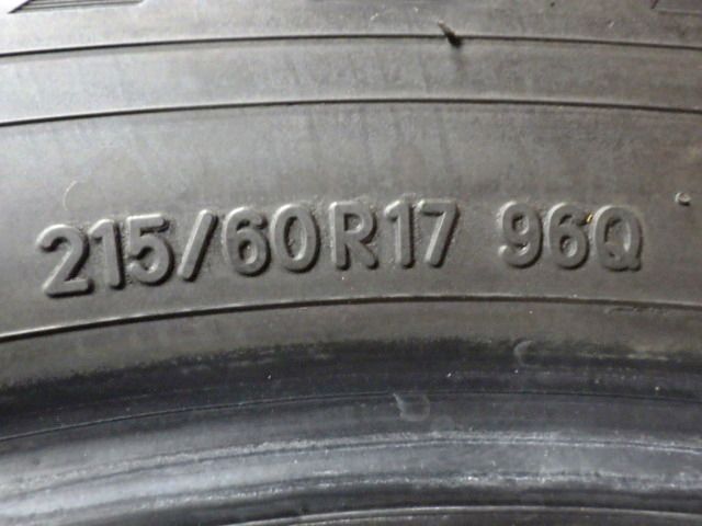 SR753】送料無料○2024年製造 約8部山○TOYO OBSERVE GIZ3○215/60R17