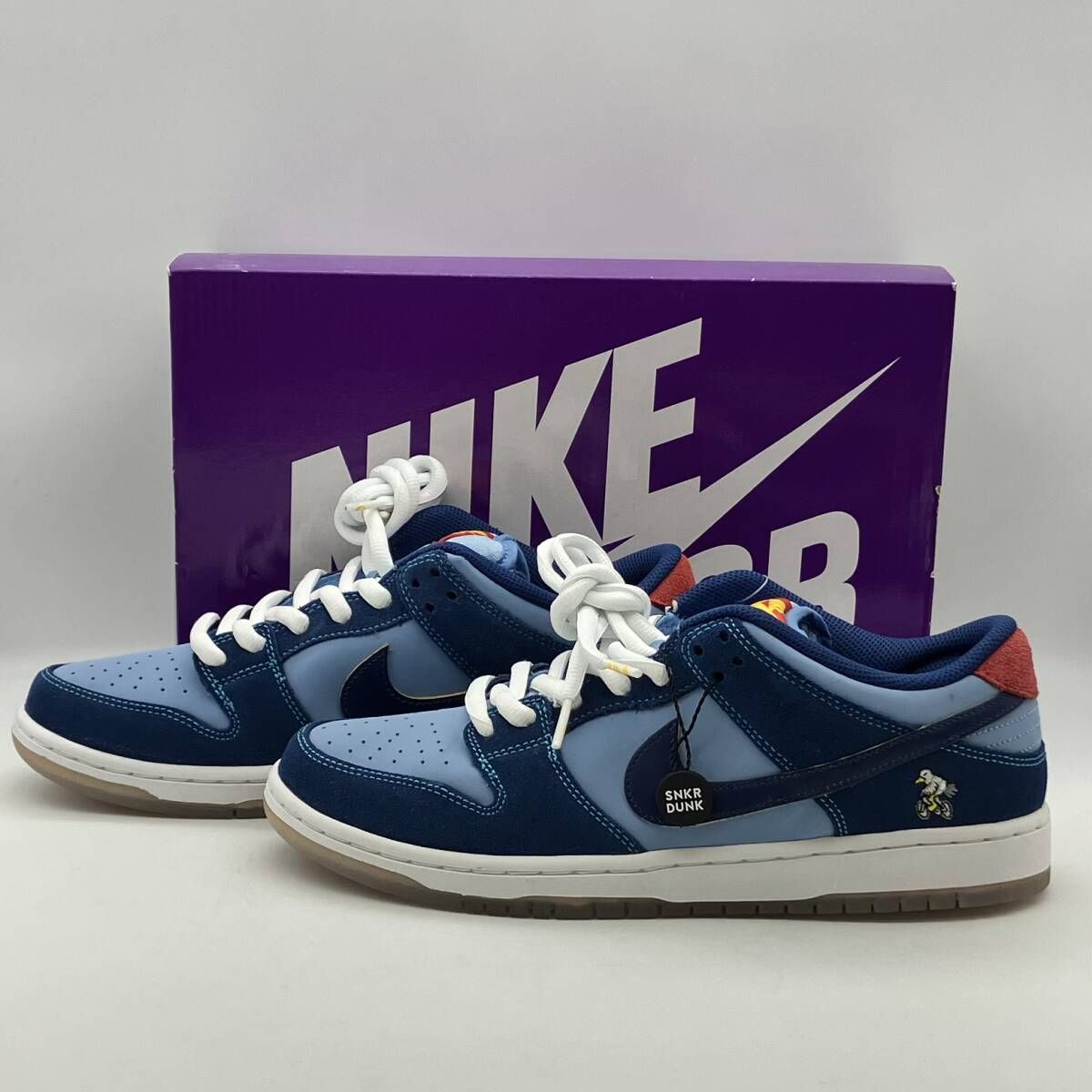 NIKE SB Dunk Low Why So Sad? Coastal Blue/Speed Yellow-University