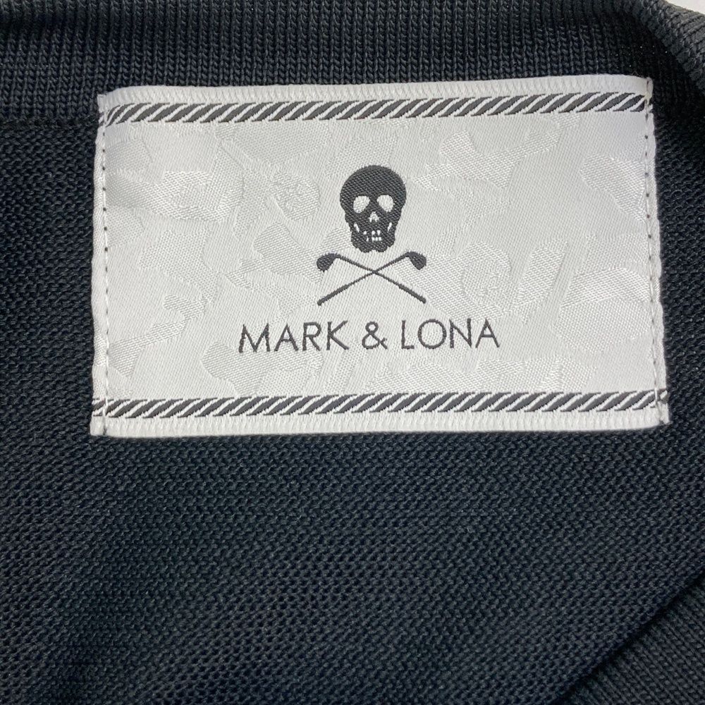 サイズ：S MARK&LONA マークアンドロナ Vネック ニットセーター スカル
