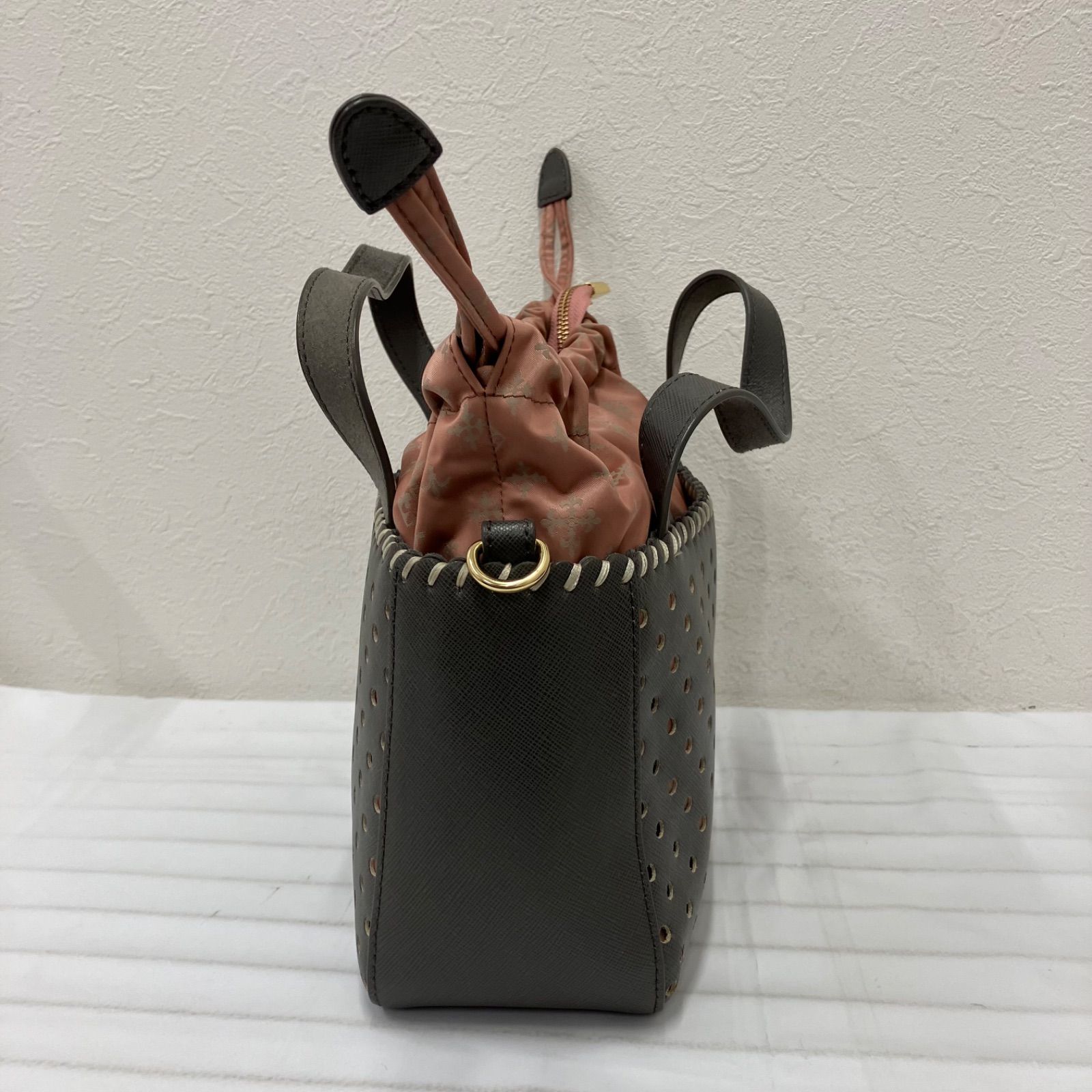 9930 russet ラシット ハンドバッグ ミニトート グレー系 ハンドバッグ