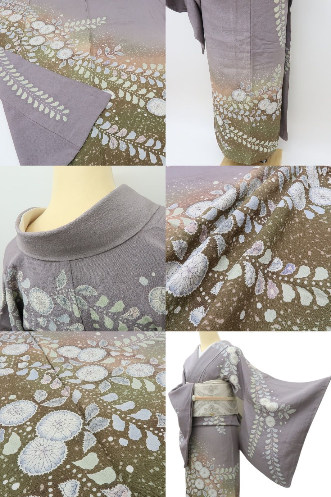 六花-RIKKA- 美品 正絹 辻が花 絞り トールサイズ❀天女になって飛翔