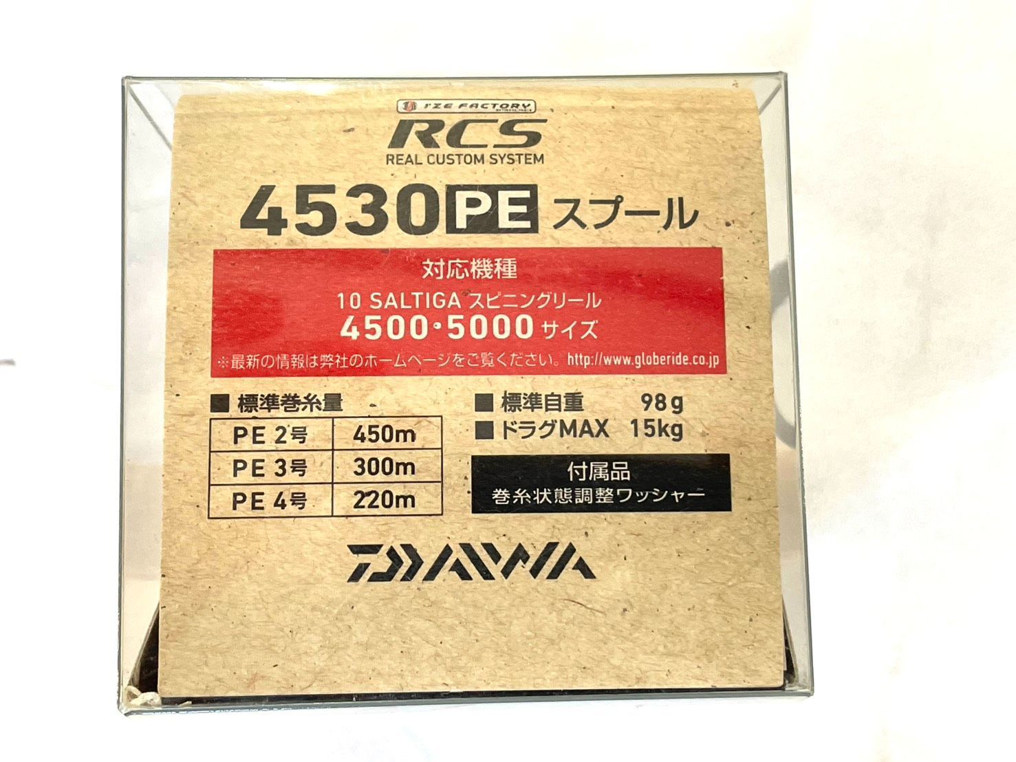 送料無料 美品 ダイワ RCS 4530PEスプール ソルティガ用