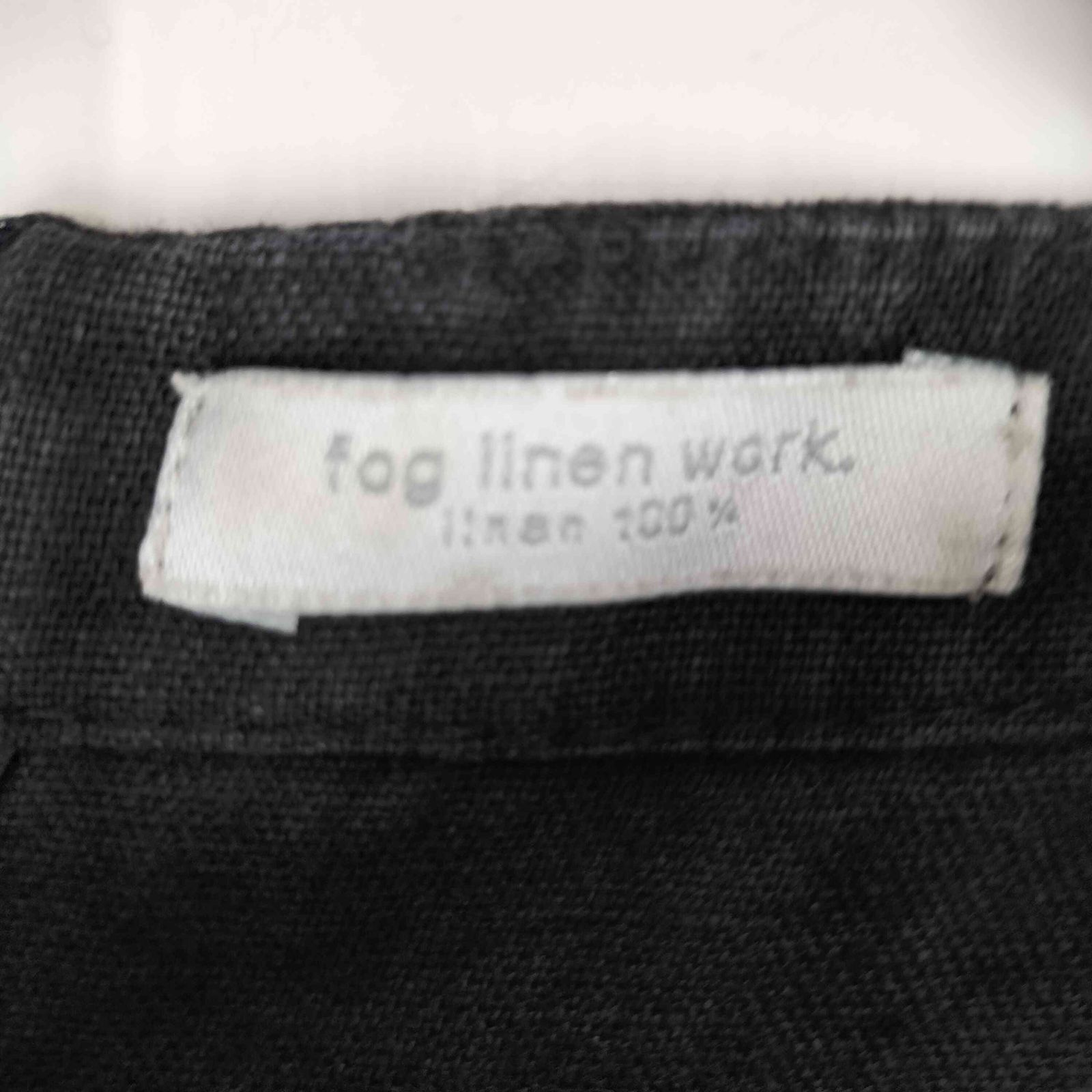 フォグリネンワーク fog linen work リネン100 ジャンプスーツ 