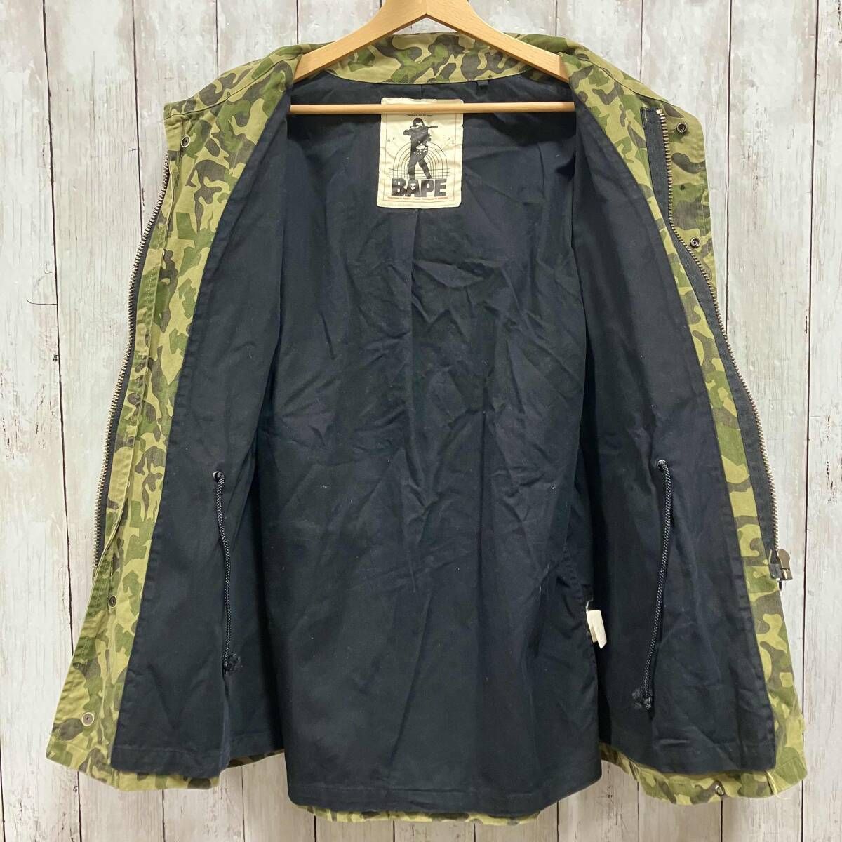 90～00s A BATHING APE/M-65/90s~00s/スナイパータグ／カモフラ 