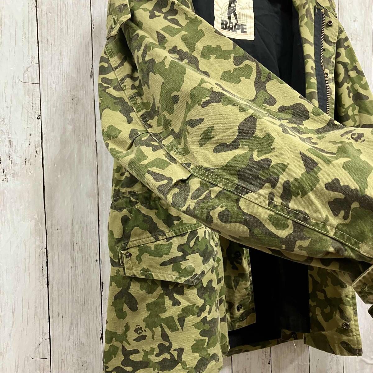 90～00s A BATHING APE/M-65/90s~00s/スナイパータグ／カモフラ 