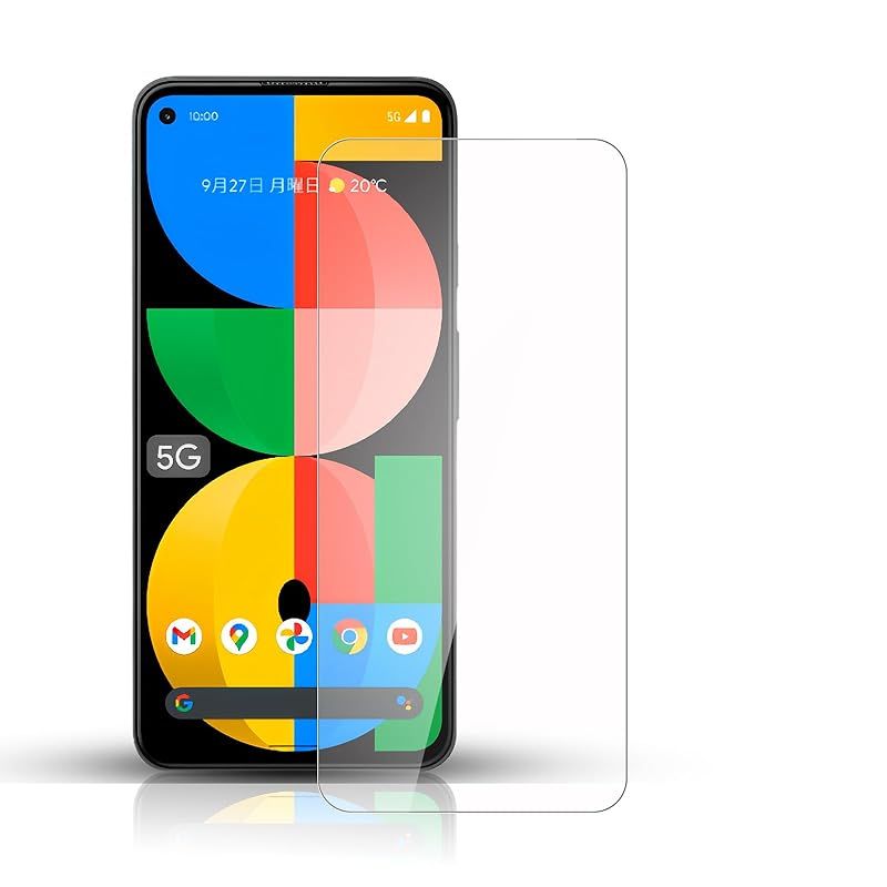1枚セット】 対応 Google Pixel 5a 5G ガラスフィルム スマホ 保護