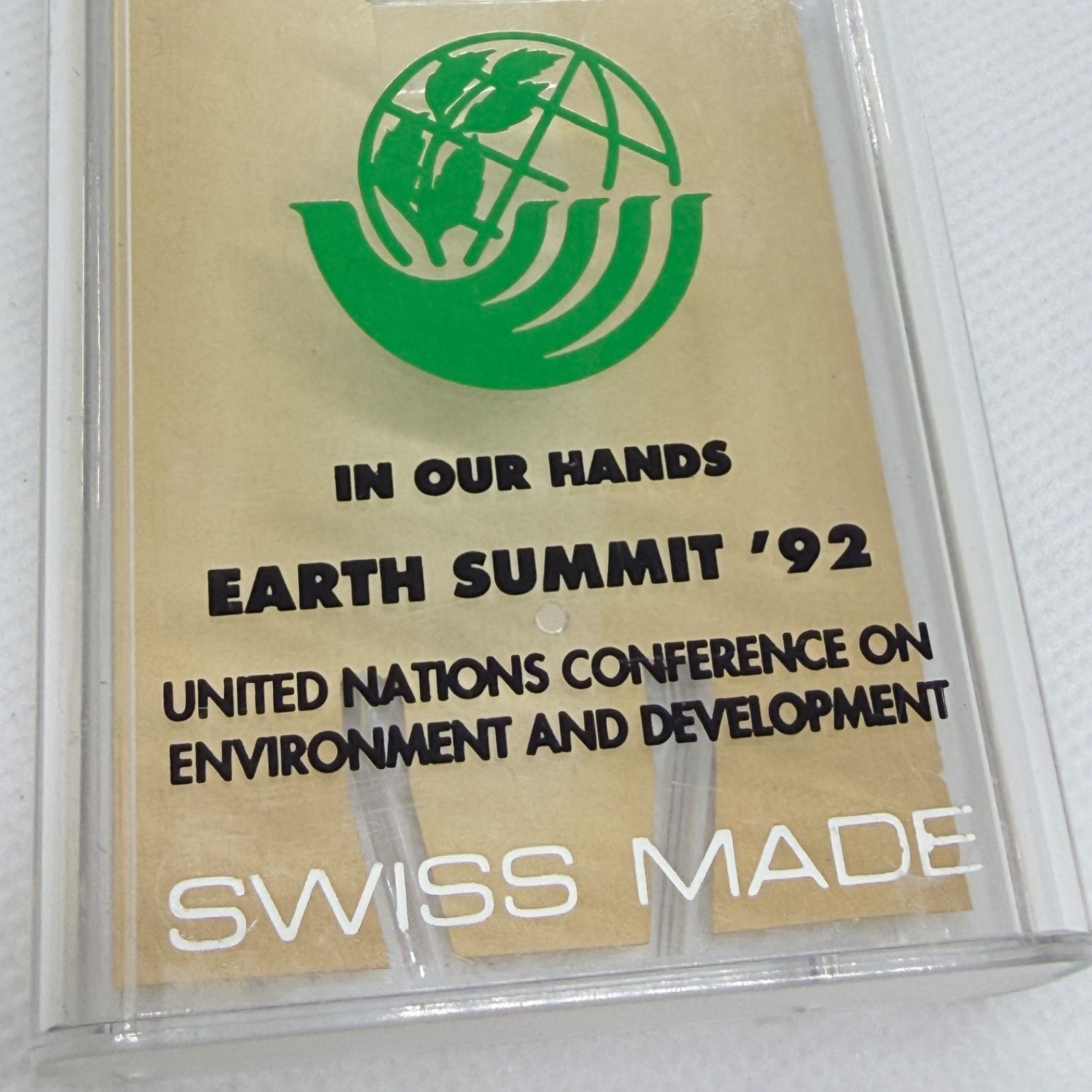  EARTH SUMMIT 92 記念モデル Swatch ヴィンテージ 地球サミット 腕時計 着心地重視 自動巻き時計 腕時計(アナログ)