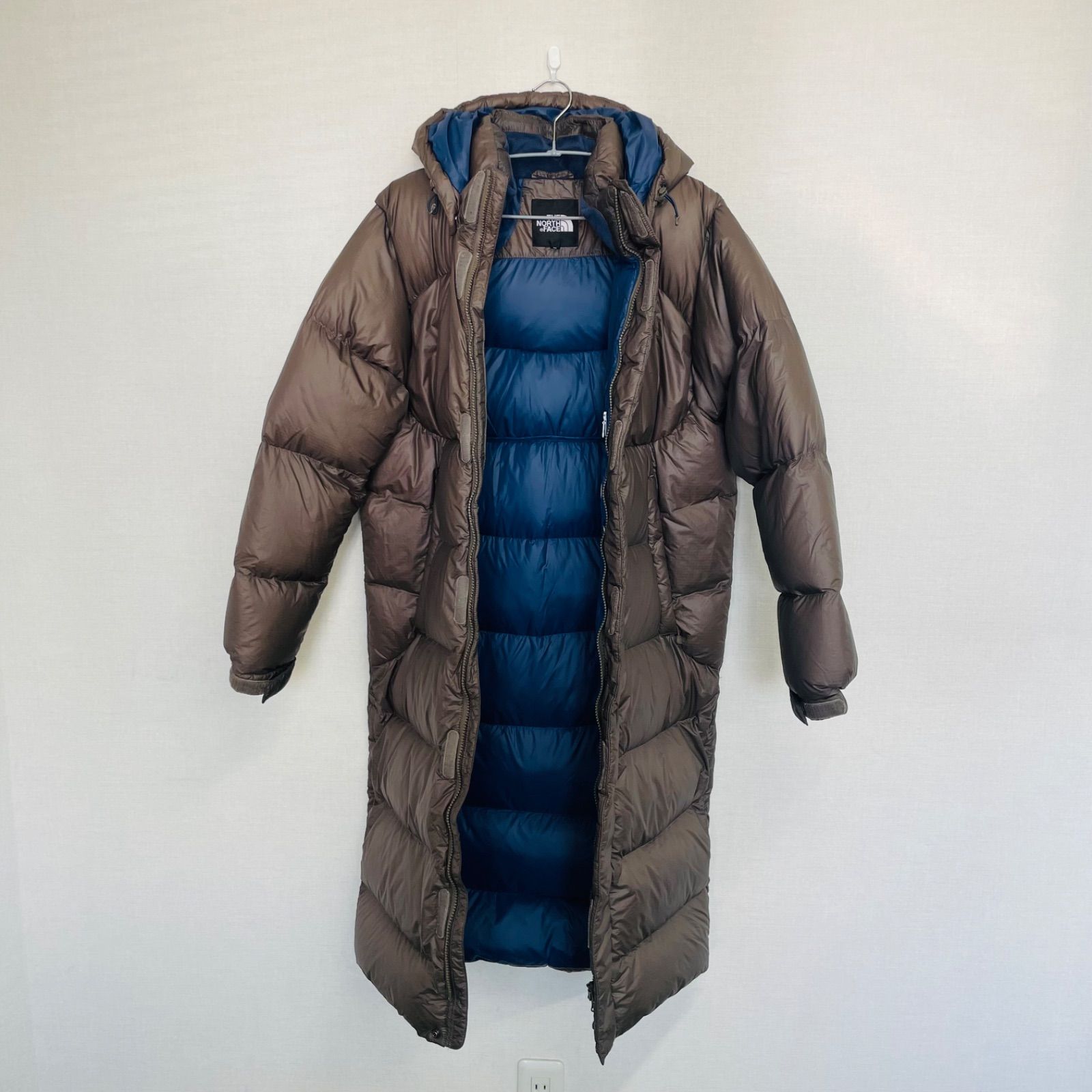 ♦️美品♦️ノースフェイスダウンロングコート希少カラー メンズM