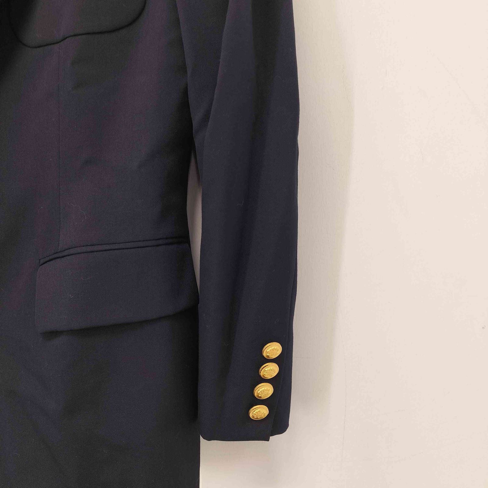 ラルフローレン RALPH LAUREN ウール 金ボタン シングル 2Bテーラード 