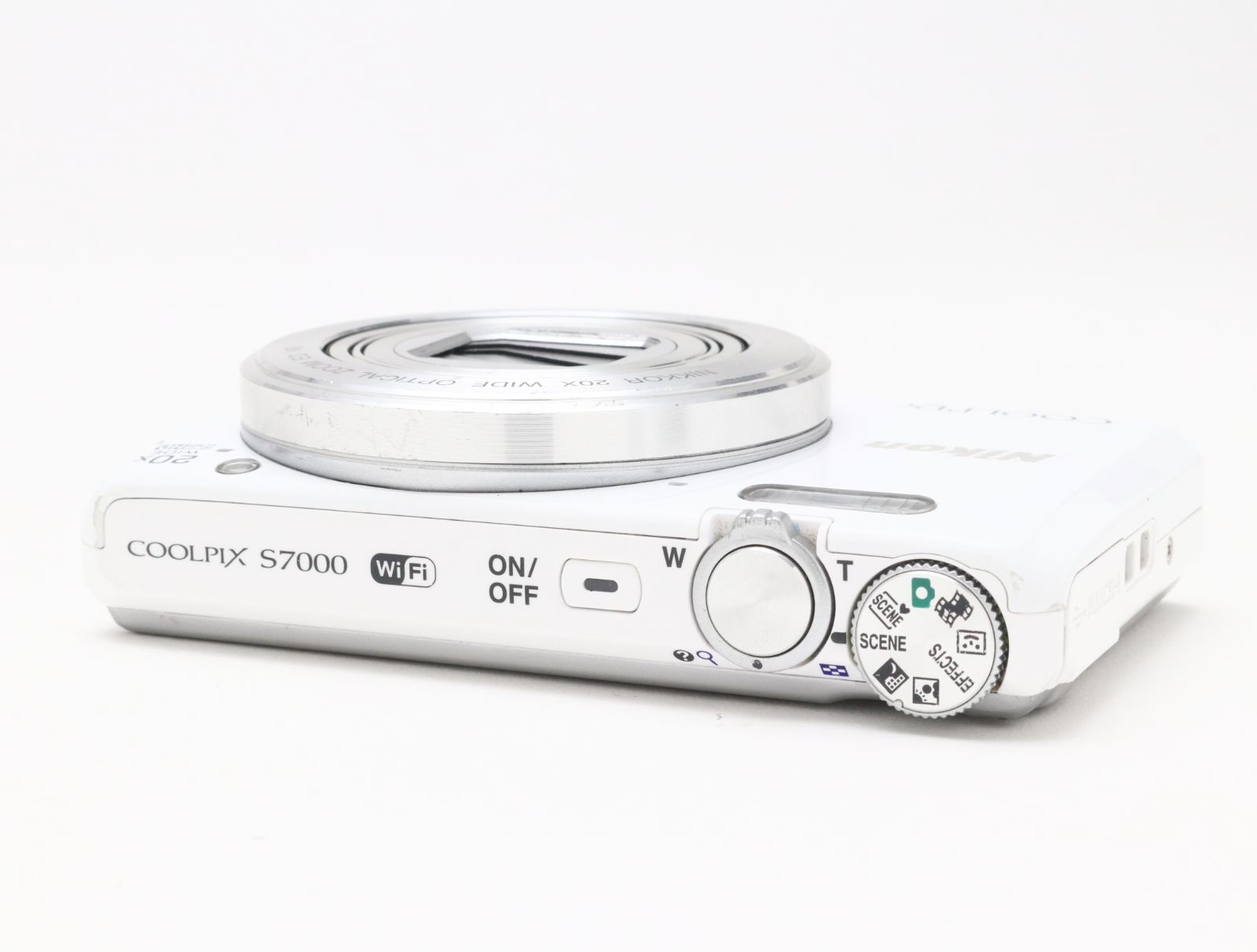 D (ジャンク) Nikon ニコン COOLPIX S7000 ホワイト 返品不可 22-150