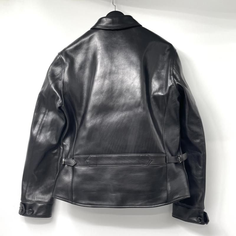 【中古】FINE CREEK LEATHERS Anne シングルライダースジャケット サイズ42 ブラック Lot.FCJK029 ファインクリーク[17][240017754168] 中古】FINE CREEK LEATHERS Anne シングルライダースジャケット サイズ