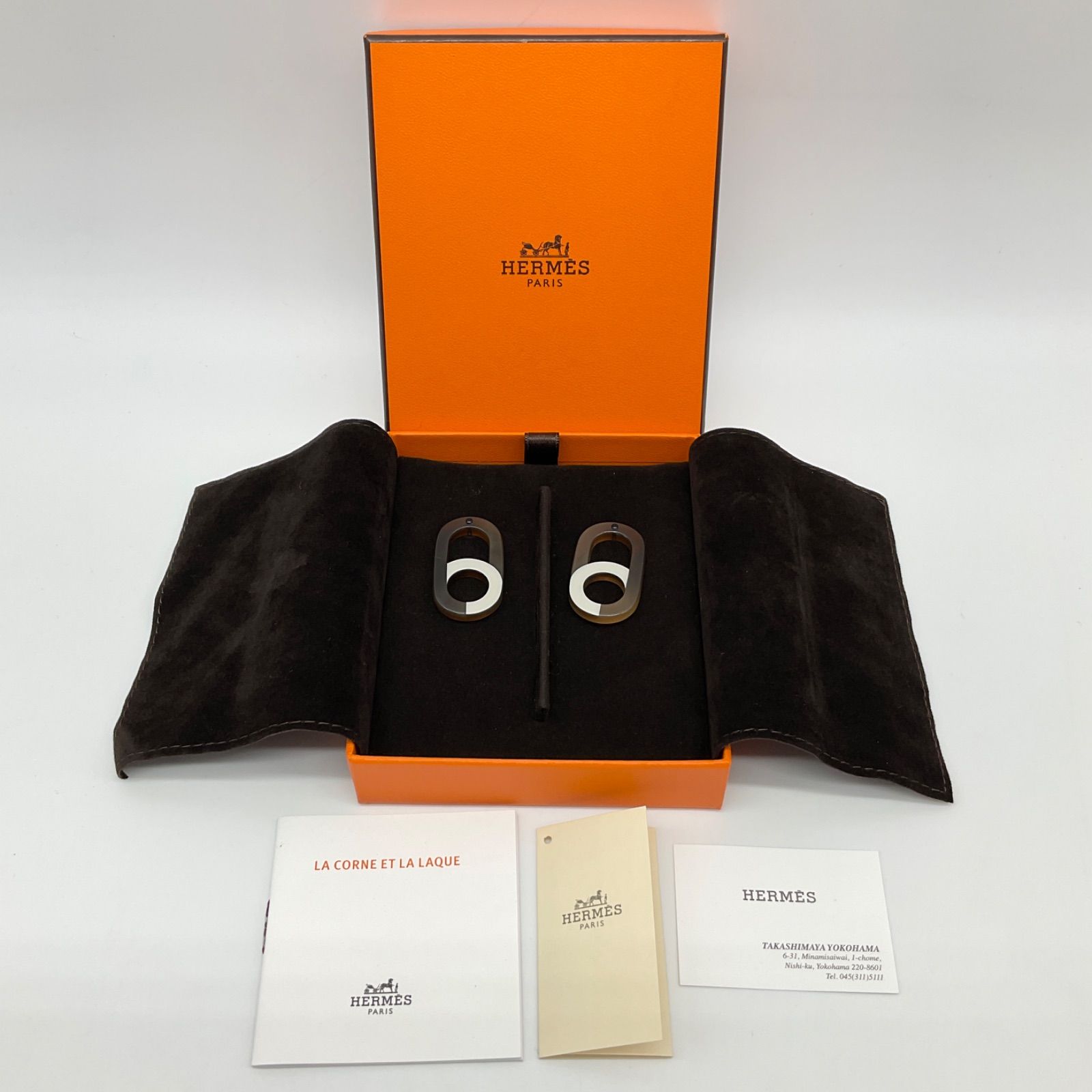 HERMES エルメス Variation ヴァリアシオン ピアス 両耳用