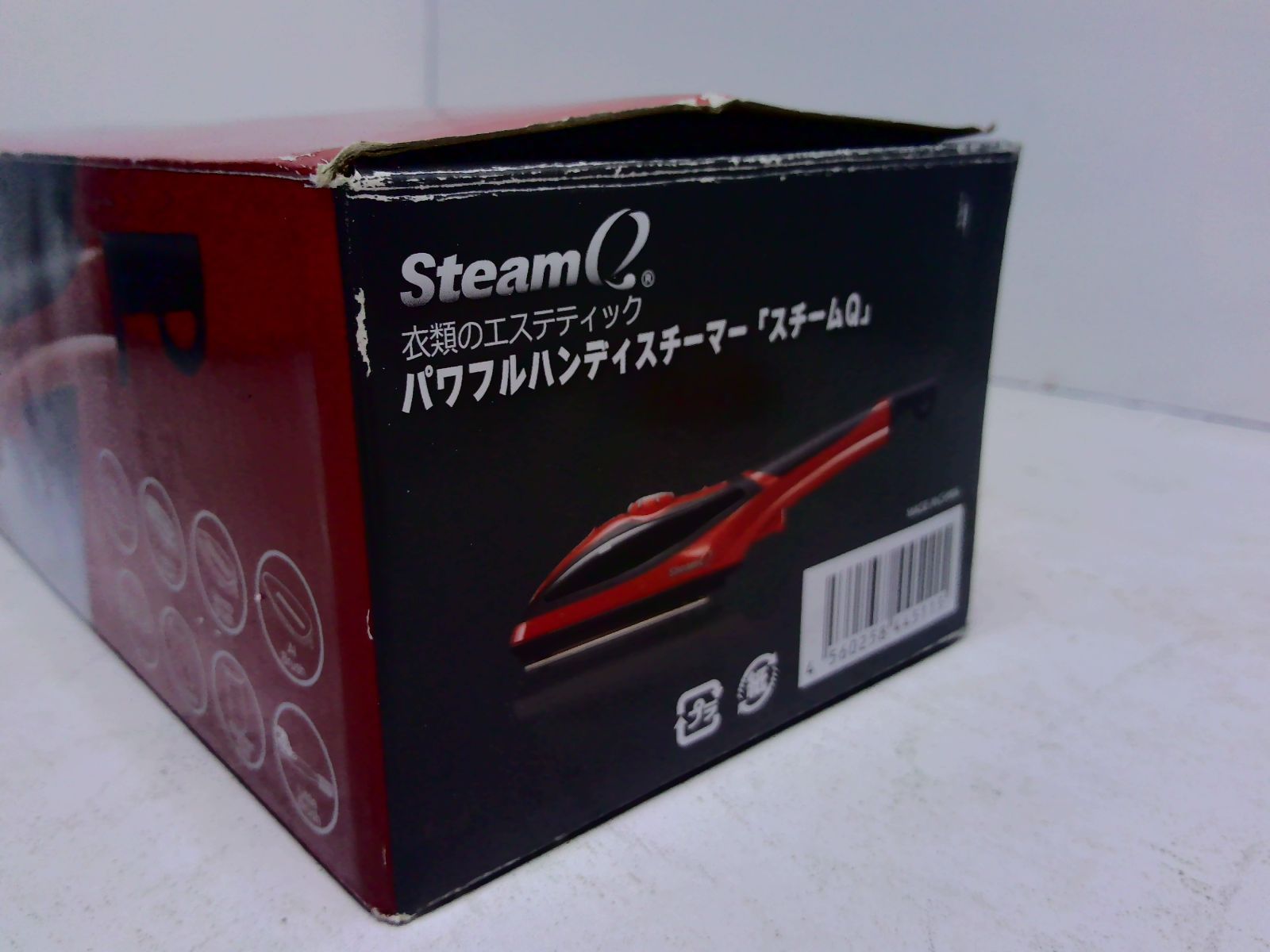 ショップジャパン スマイル パワフルハンディスチーマー SteamQ
