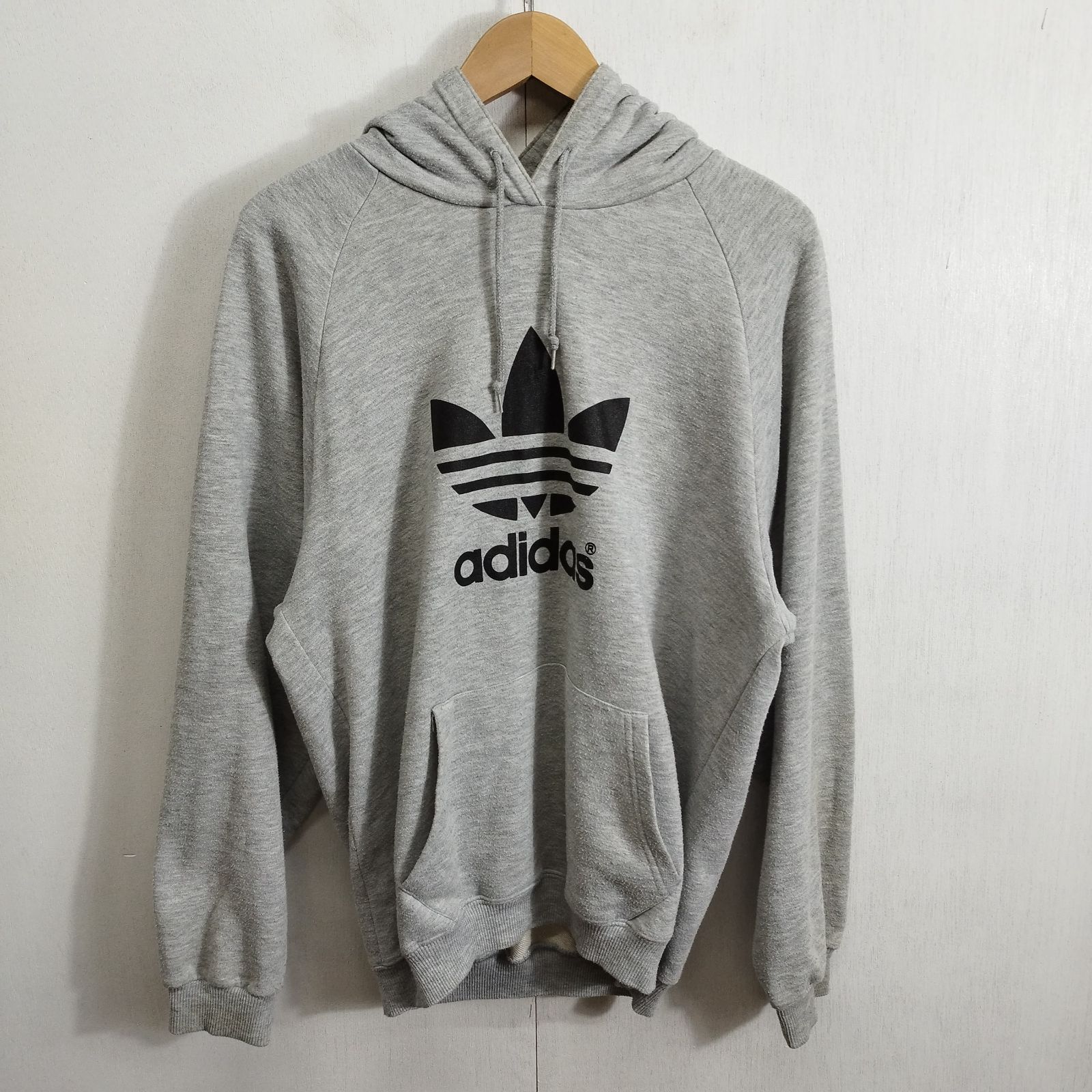 90s adidas アディダス パーカー スウェット フーディー 裏毛 