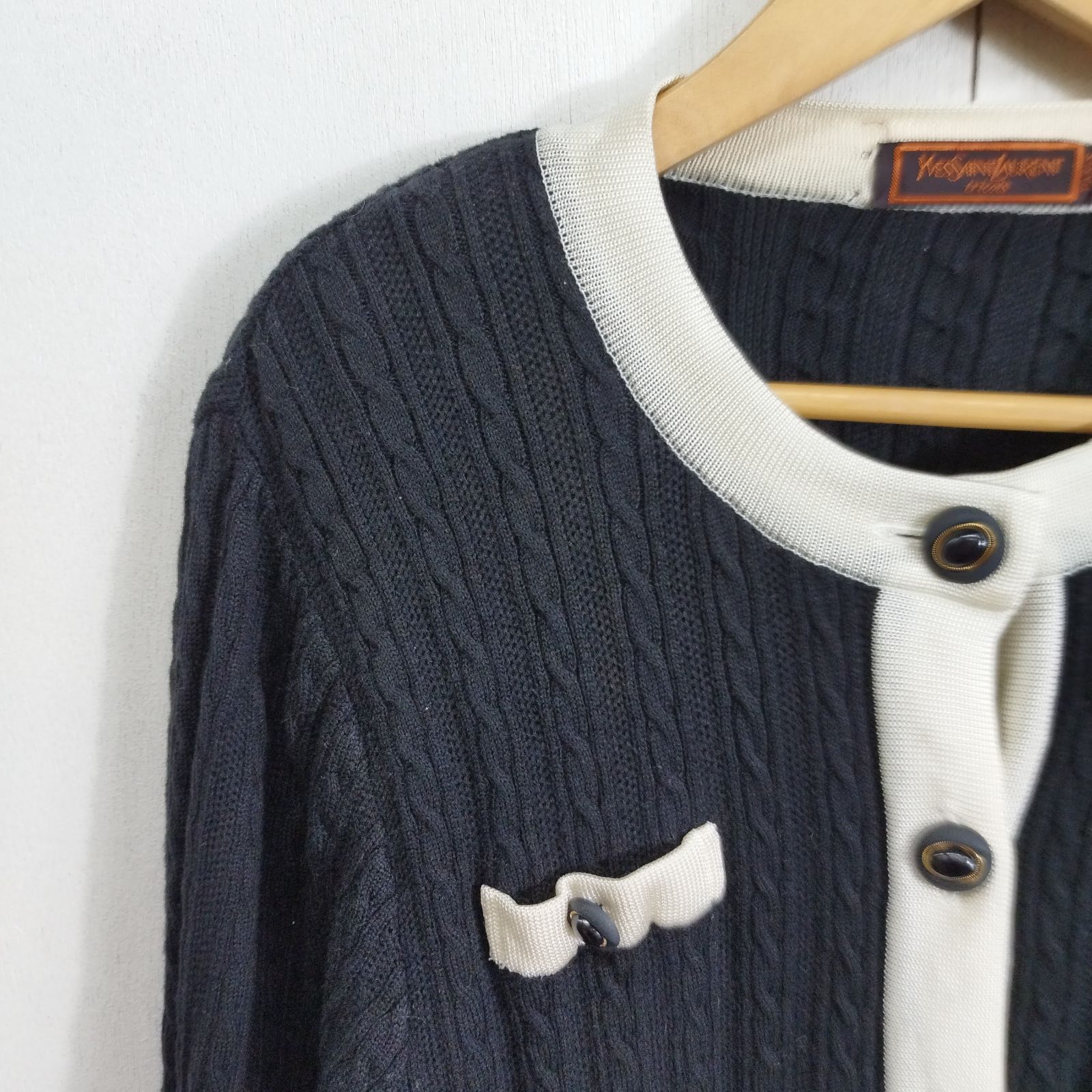 YVES SAINT LAURENT toricots イヴ・サンローラン ニット ジャケット