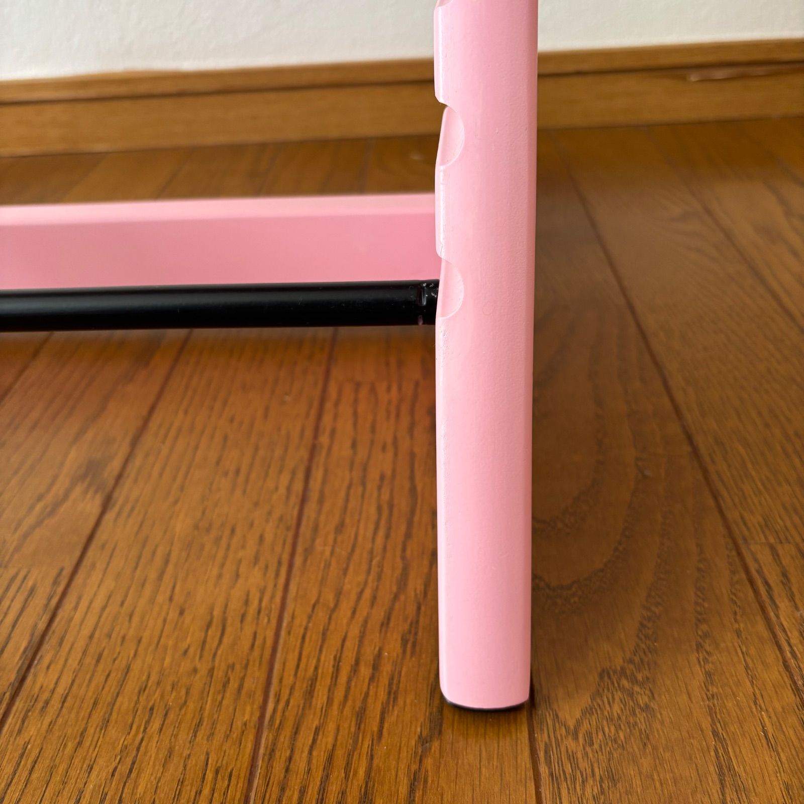 美品＊ストッケ トリップ トラップ ピンク ベビーチェア S/N.6 - メルカリ