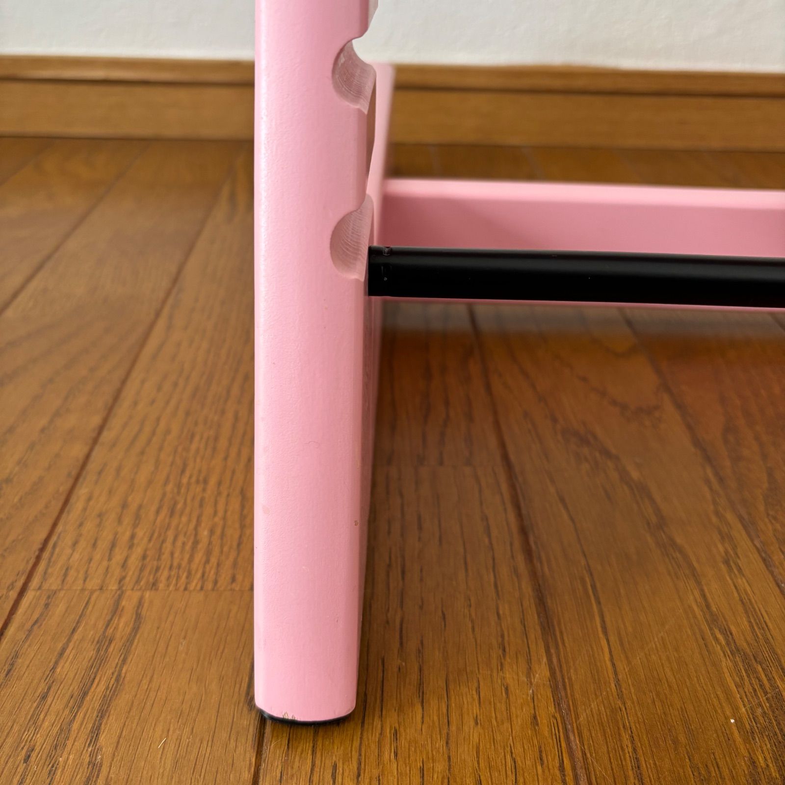 美品＊ストッケ トリップ トラップ ピンク ベビーチェア S/N.6 - メルカリ