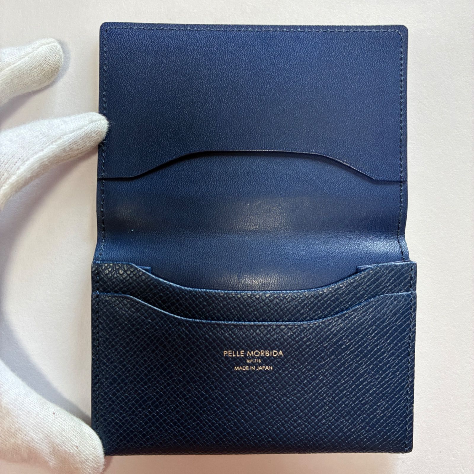 PELLE MORBIDA/ペッレモルビダ/カードケース/名刺入れ/バルカ/Barca