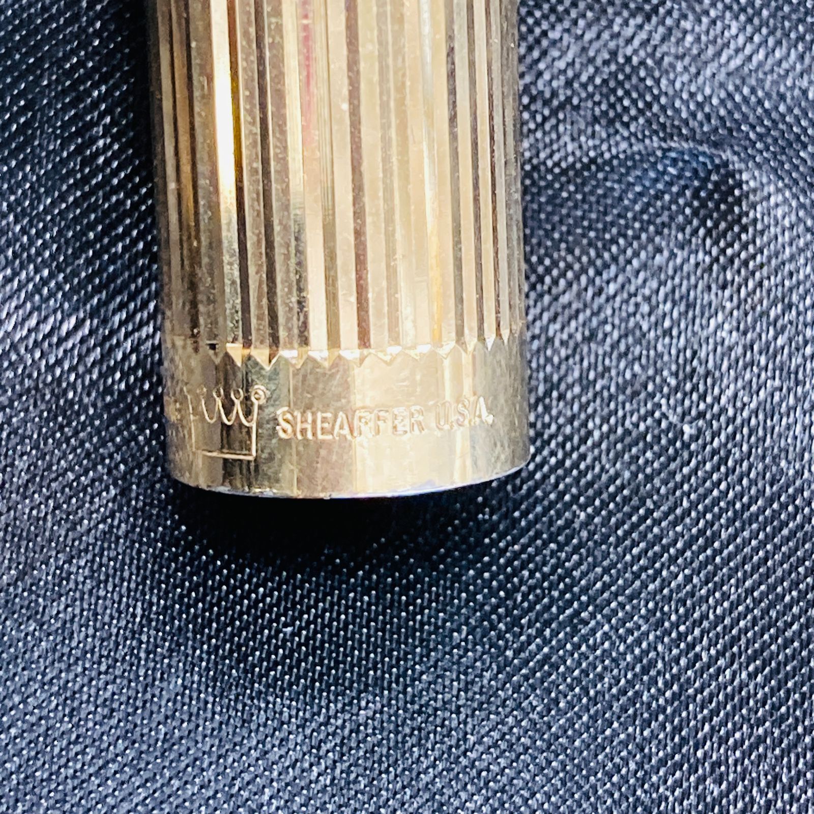 A【ペン先14K 585】SHEAFFER シェーファー 万年筆 タルガ ゴールド