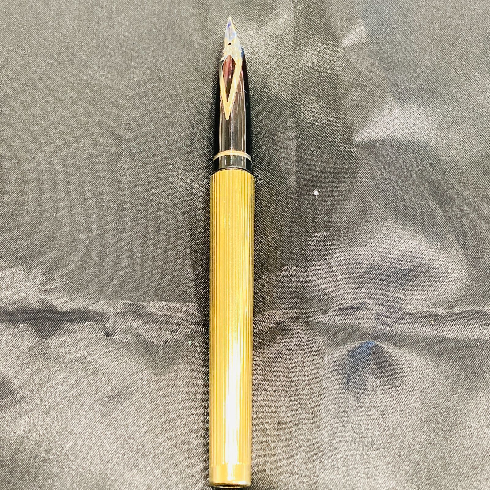 A【ペン先14K 585】SHEAFFER シェーファー 万年筆 タルガ ゴールド