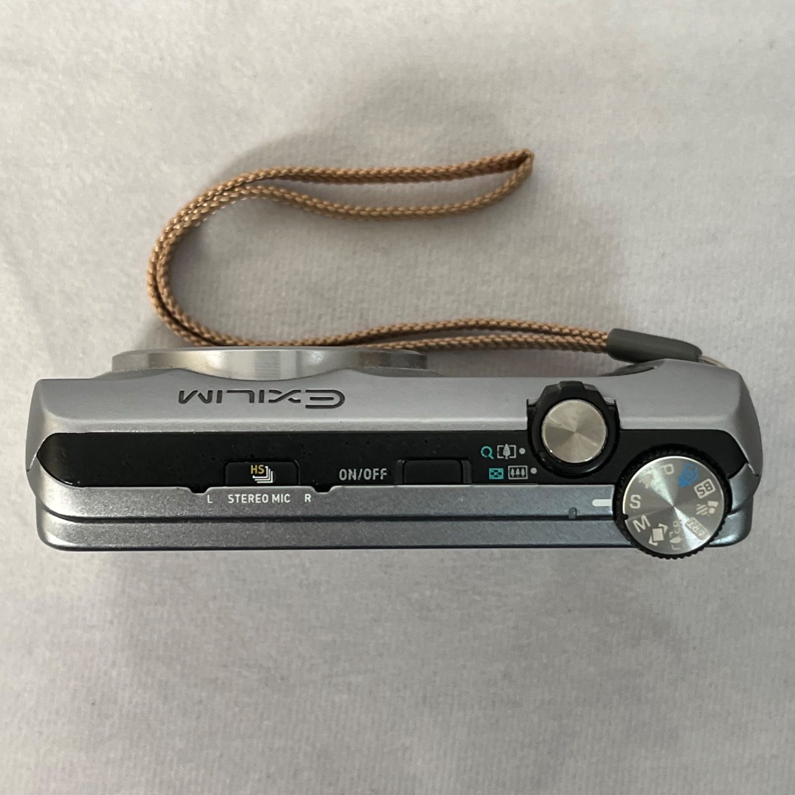 管2602-196】CASIO カシオ EXILIM EX-ZR400 シルバー 約1610万画素