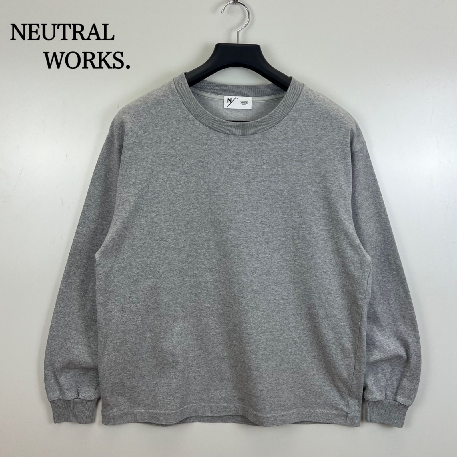 NEUTRAL WORKS. GOLDWIN MDJ LONG SLEEVE CREW L/S Tee UNISEX M 