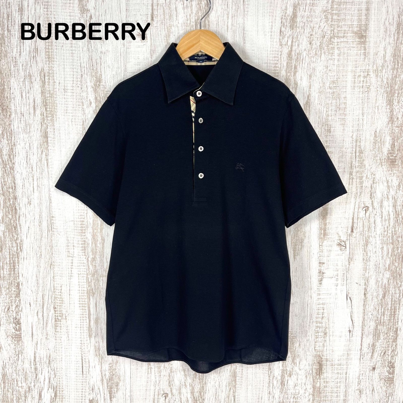 バーバリーロンドン BURBERRY LONDON ノバチェック ホースロゴ刺繍 