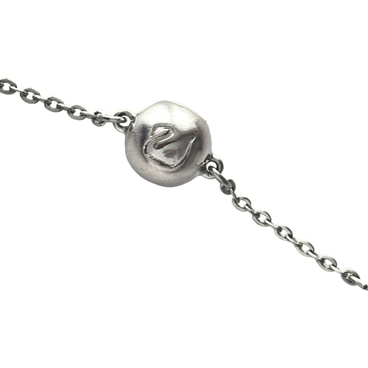 SWAROVSKI(スワロフスキー) ブレスレット美品 - シルバー×クリア 
