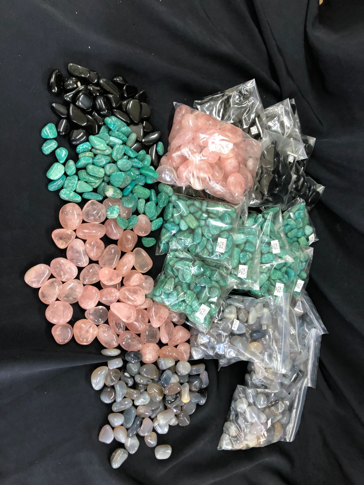 天然石タンブル原石BOX|ブラジル産 マダガスカル産