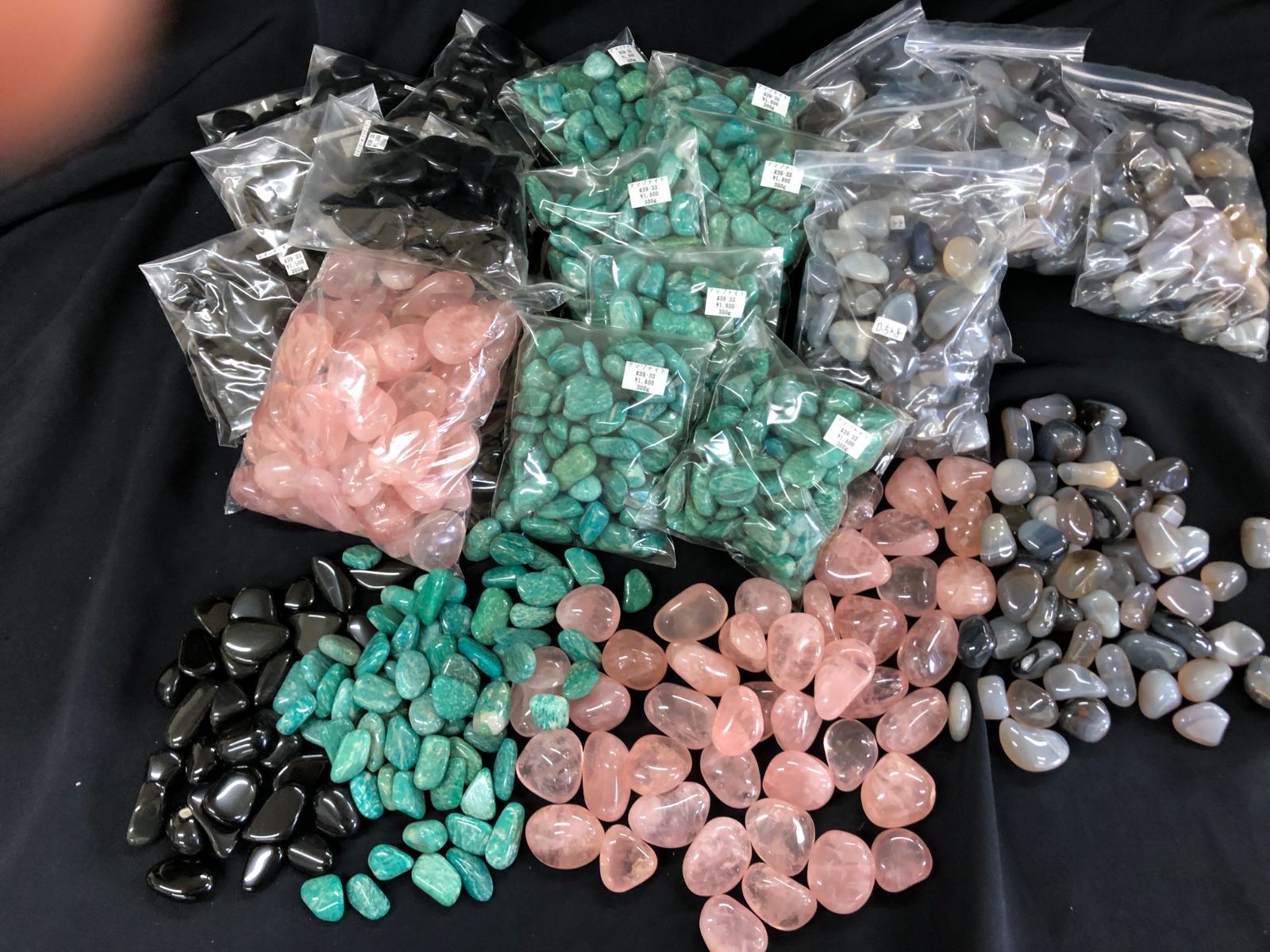 天然石タンブル原石BOX|ブラジル産 マダガスカル産