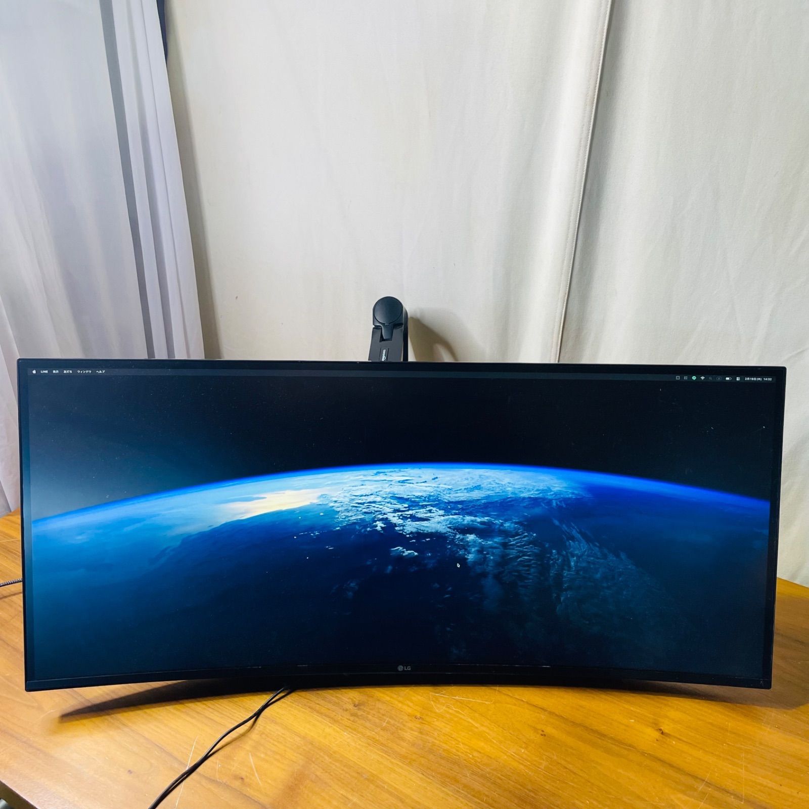 sk/2.10/10】LG 34WL75C-BK 34インチ 曲面ウルトラワイドモニター