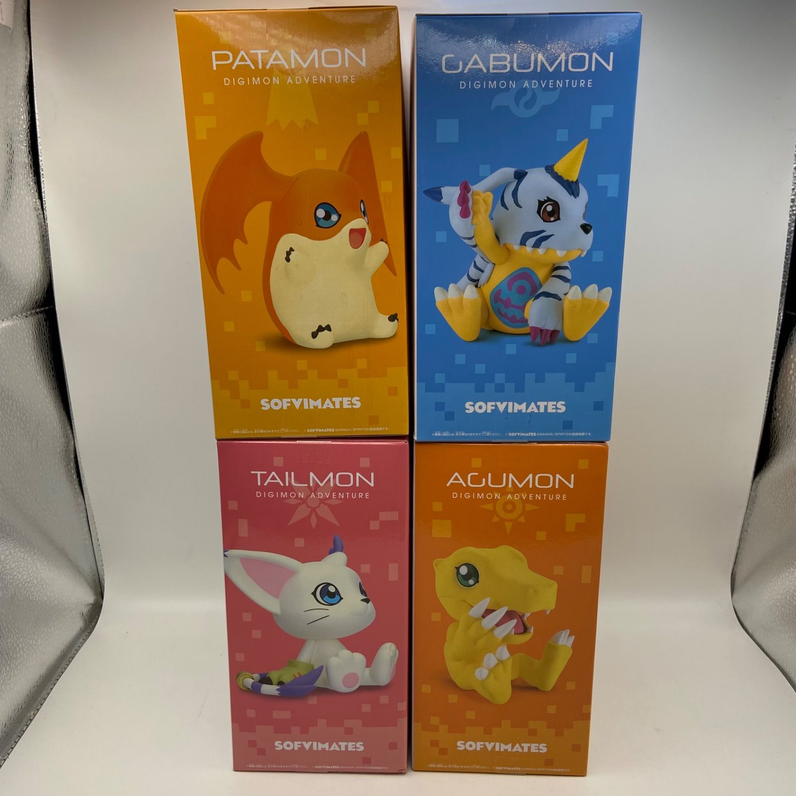 デジモンアドベンチャー 4点セット SOFVIMATES テイルモン パタモン